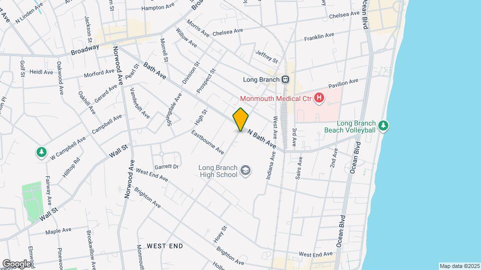 258 Bath Ave Map and Location Details