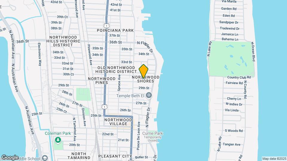 235 30th St Map and Location Details