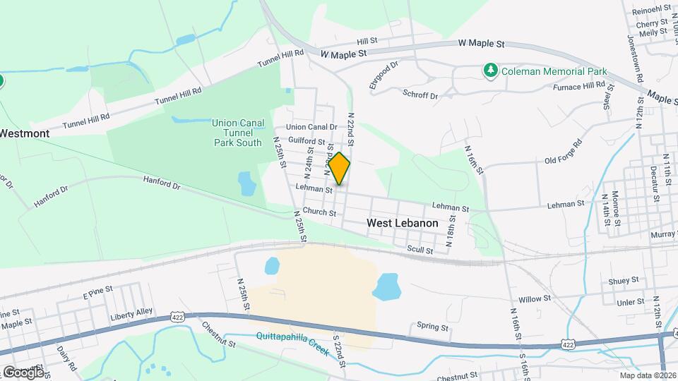 2213 Lehman St Map and Location Details