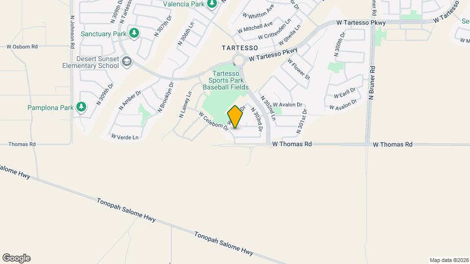 30444 W Celeborn Dr Map and Location Details