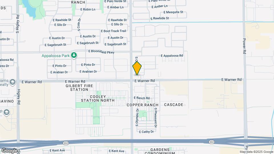 782 S Olympic Dr Map and Location Details