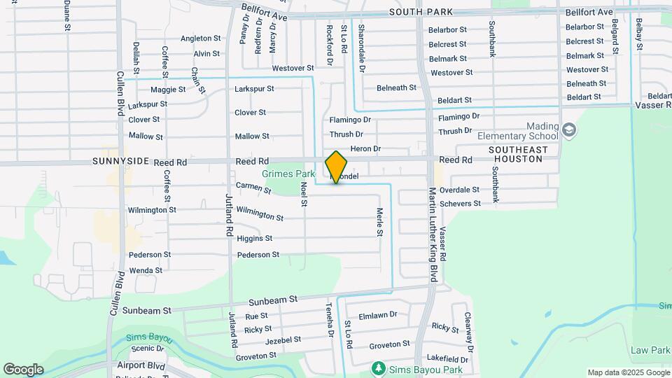5237 Carmen St Map and Location Details