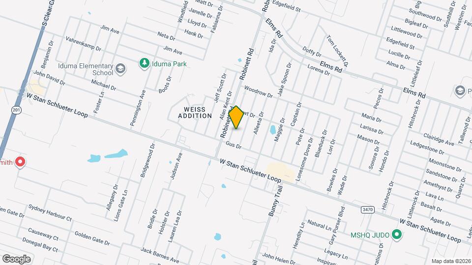 4502 Deek Dr Map and Location Details