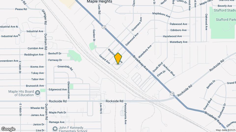 5740 Garfield Ave Mapa y Detalles de la Ubicación