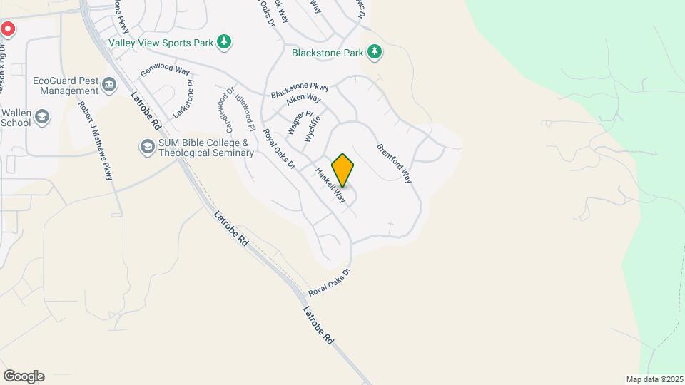 3261 Haskell Way Map and Location Details