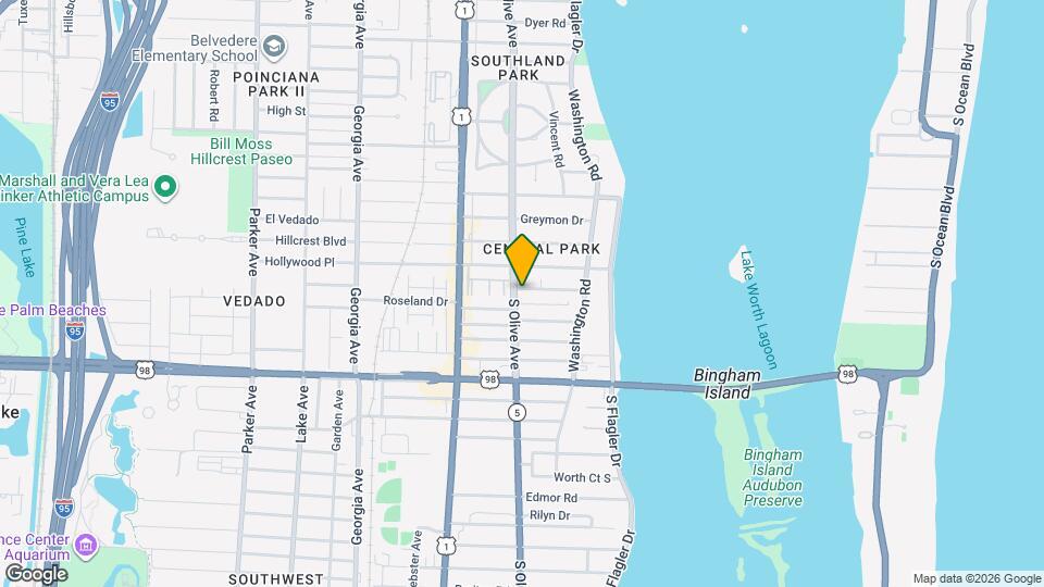 244 Wenonah Pl Map and Location Details