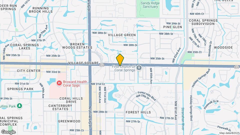 8900 W Sample Rd Mapa y Detalles de la Ubicación