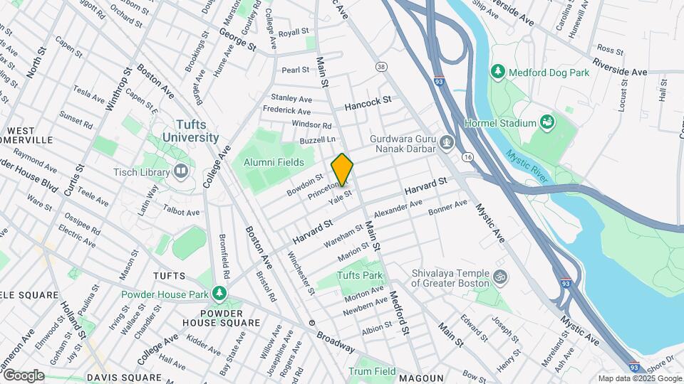 15 Yale St Mapa y Detalles de la Ubicación