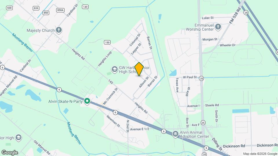 999 Brady Ln Map and Location Details