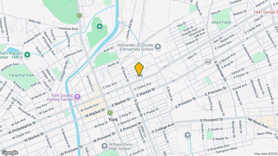 249 E PHILADELPHIA ST Mapa y Detalles de la Ubicación