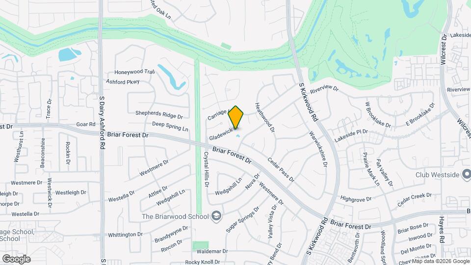 12139 Gladewick Dr Map and Location Details