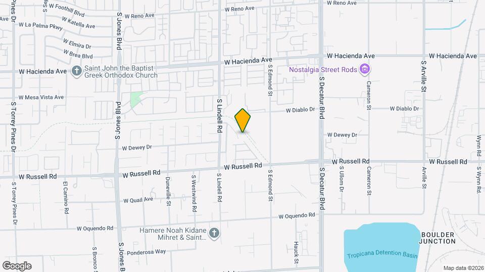 5362 Walcott Dr Map and Location Details