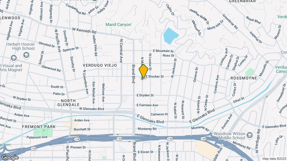 1144 N Maryland Ave Mapa y Detalles de la Ubicación