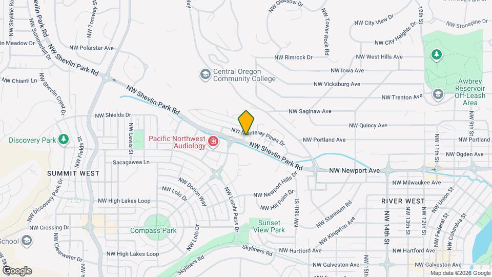 2110 NW Torrey Pines Dr Map and Location Details