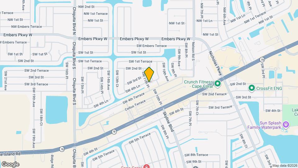 319 SW 11th Pl Map and Location Details