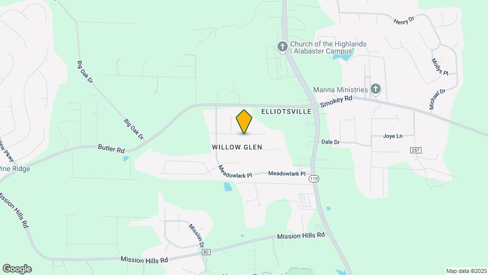 211 Yellowhammer Dr Map and Location Details