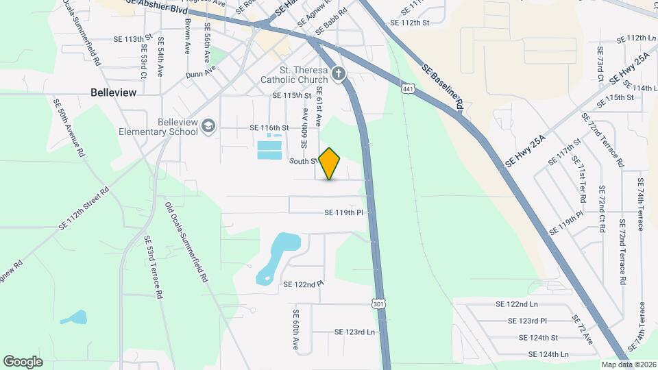 6138 SE 118th Pl Map and Location Details