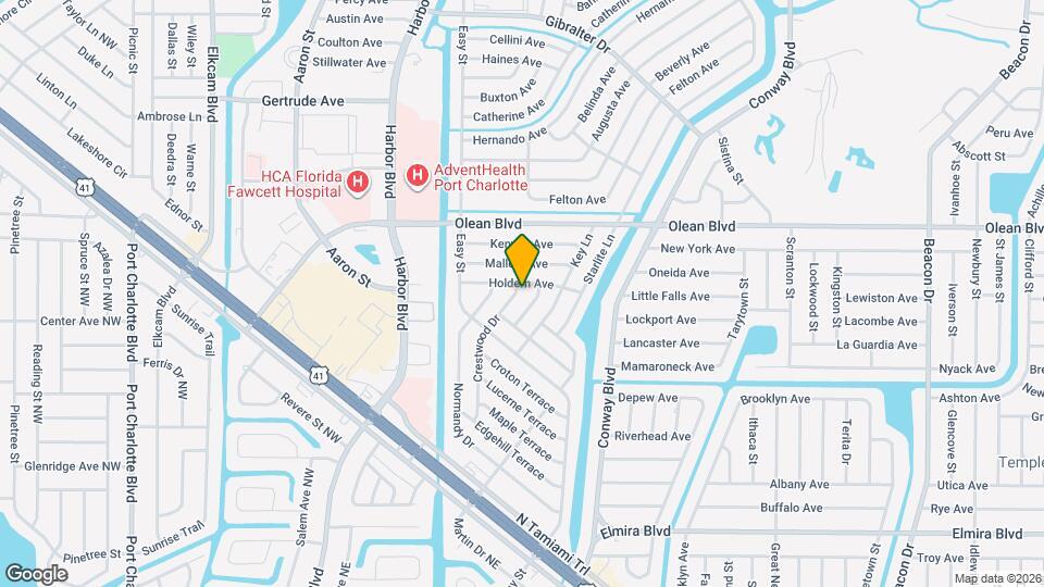 3108 Crestwood Dr Map and Location Details