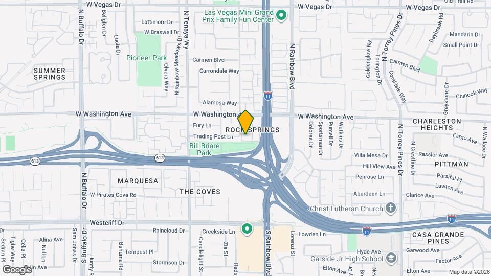 705 Rock Springs Dr Map and Location Details