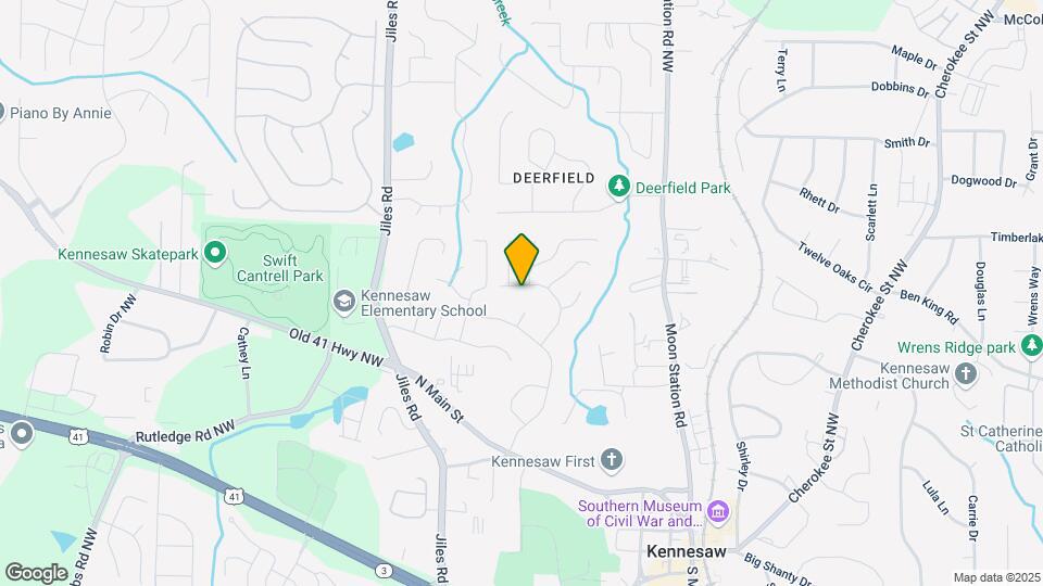 1035 Brenton Dr NW Map and Location Details