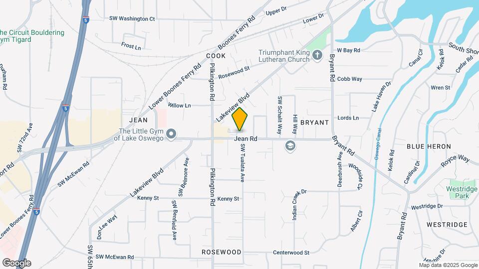 5225 Jean Rd Map and Location Details