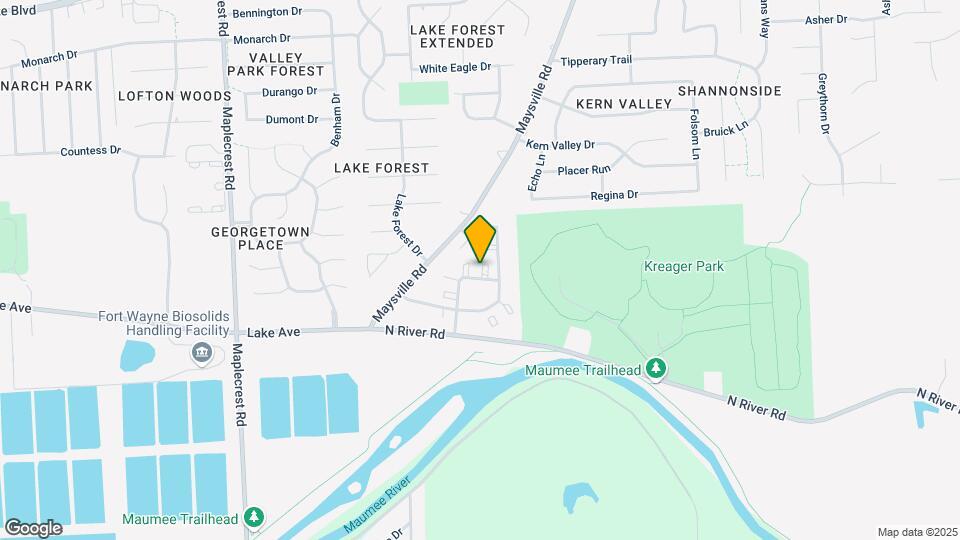 Lake Forest Apartments Mapa y Detalles de la Ubicación
