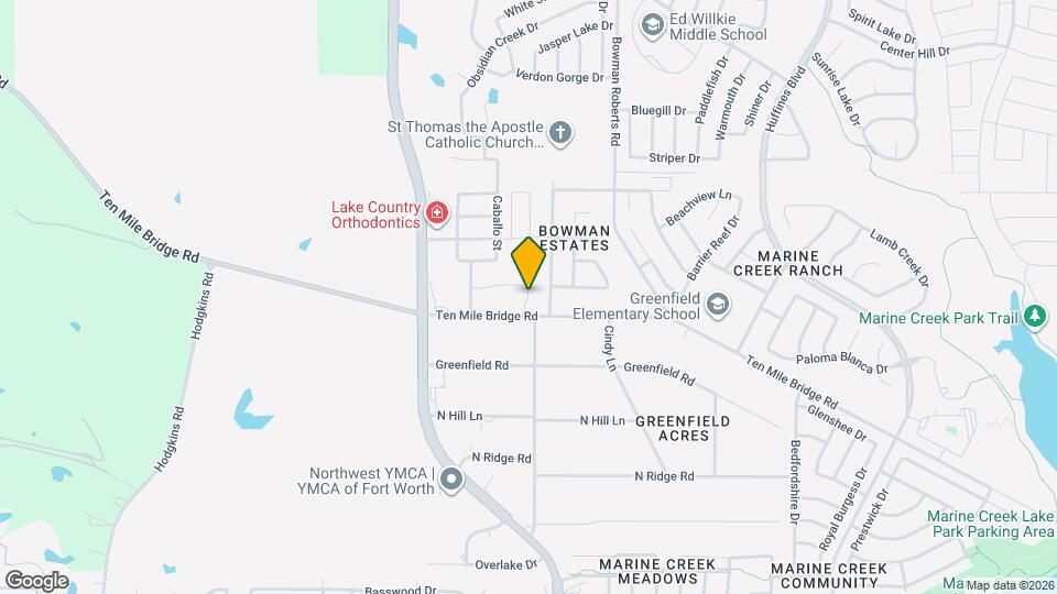 5752 Brookville Dr Mapa y Detalles de la Ubicación