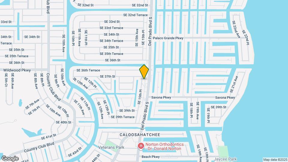 3707 SE 15th Pl Map and Location Details