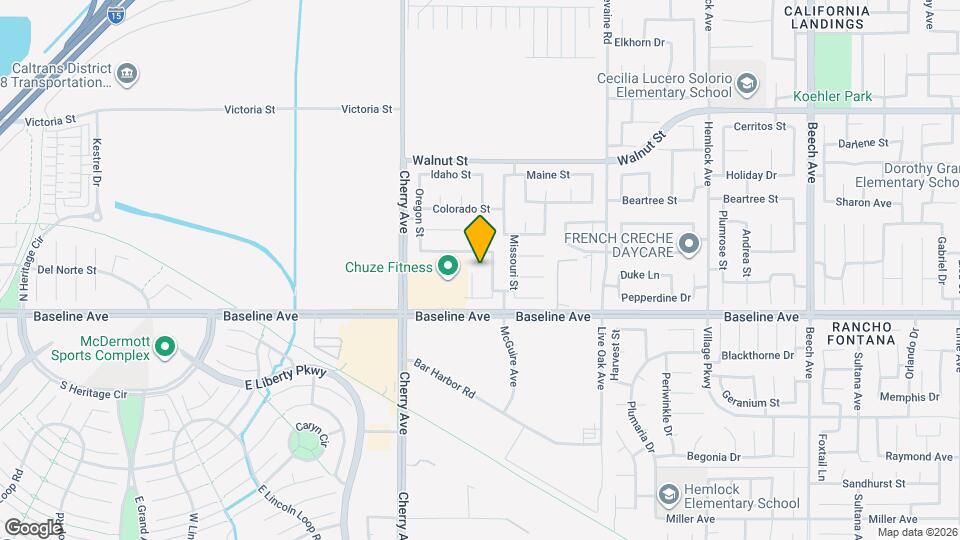 7215 New Mexico Ct Map and Location Details
