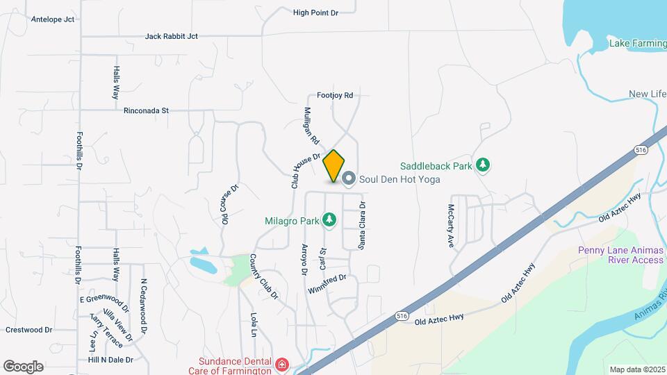 6628 Pecos St Map and Location Details