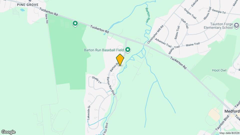 313 Barton Run Blvd Map and Location Details