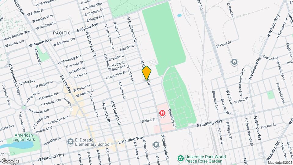 462 E Pine St Map and Location Details