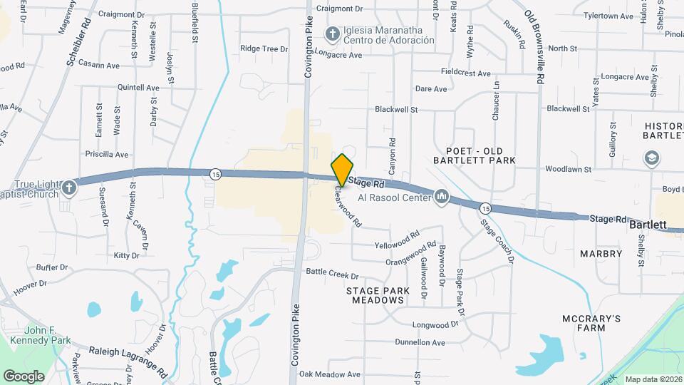 2952 Clearwood Rd Mapa y Detalles de la Ubicación