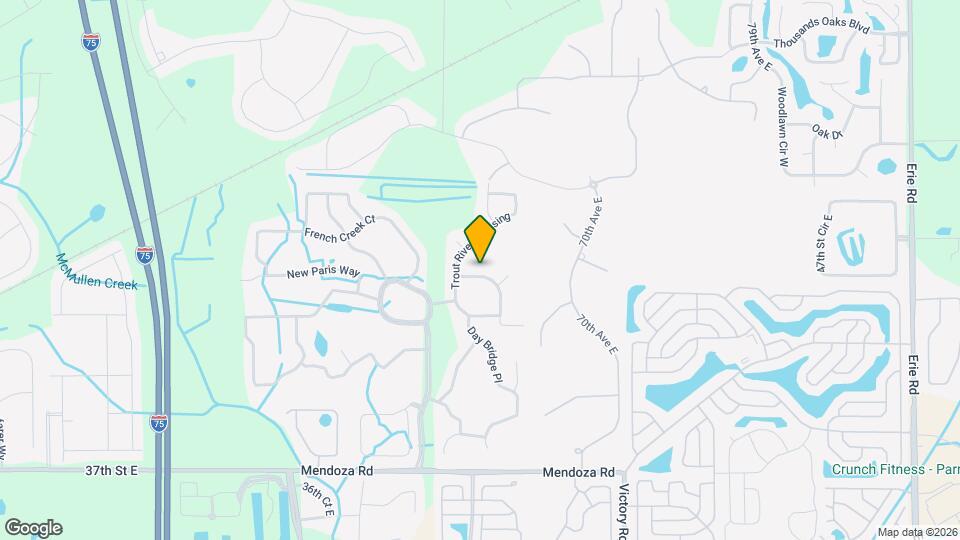 6520 Rock Bridge Ln Map and Location Details