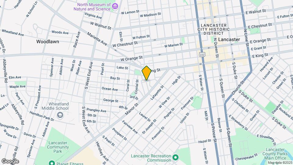 123 Old Dorwart St Mapa y Detalles de la Ubicación