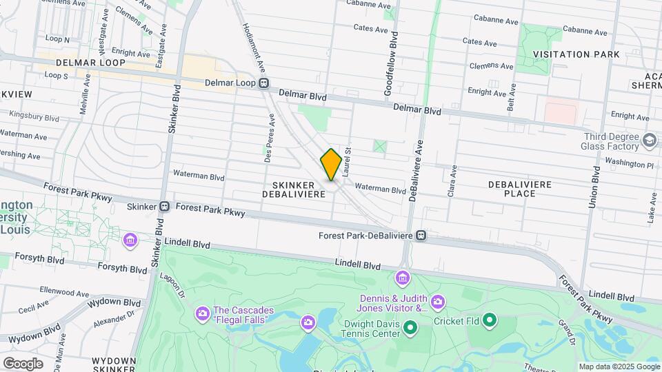 5803 Waterman Blvd, Unit 2E Map and Location Details