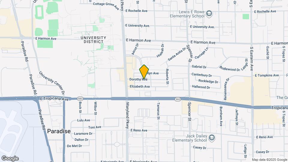 1379 Dorothy Ave, Unit 4 Map and Location Details