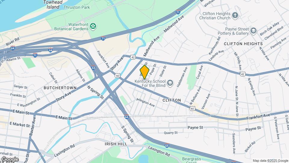 208 Pope St Map and Location Details