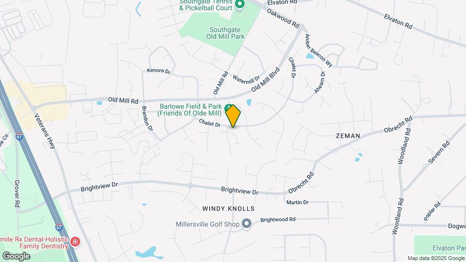 576 Millshire Dr Mapa y Detalles de la Ubicación