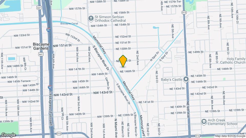 45 NE 146th St Map and Location Details