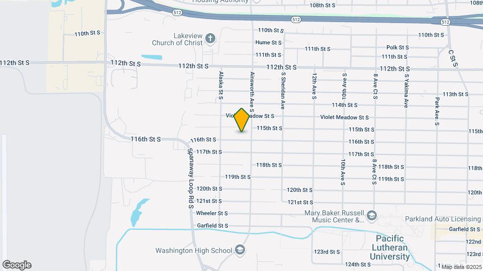 1615 116th St S Map and Location Details