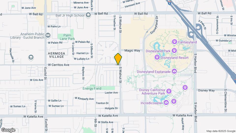 1200 W Cerritos Ave Map and Location Details