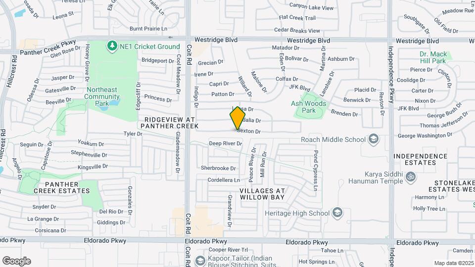 10801 Sexton Dr Map and Location Details