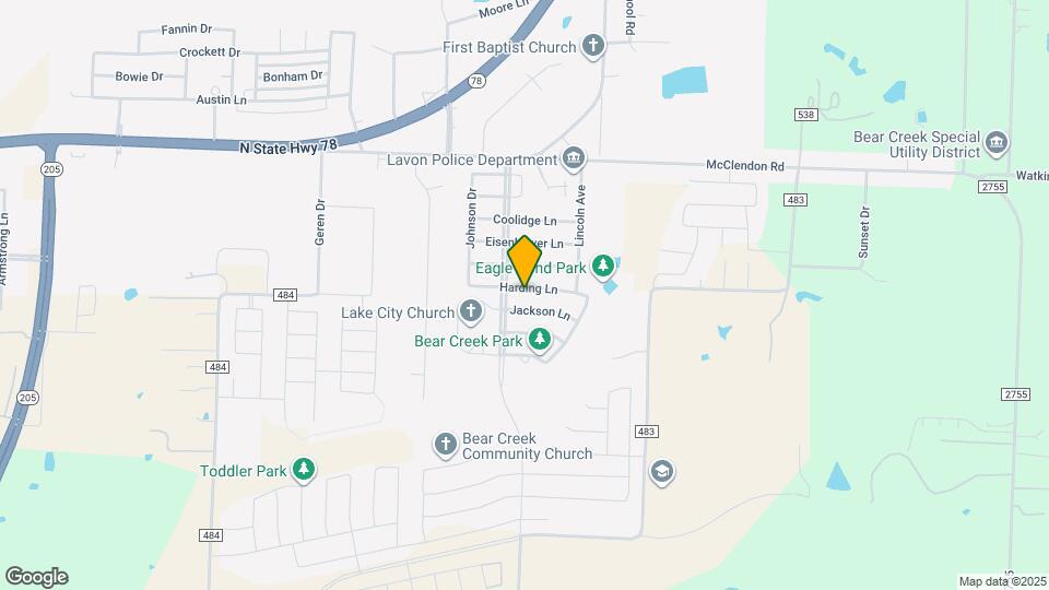 478 Harding Ln Map and Location Details