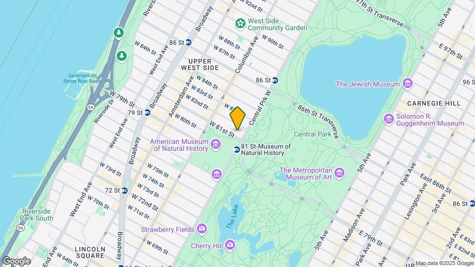 7 W 81st St Map and Location Details