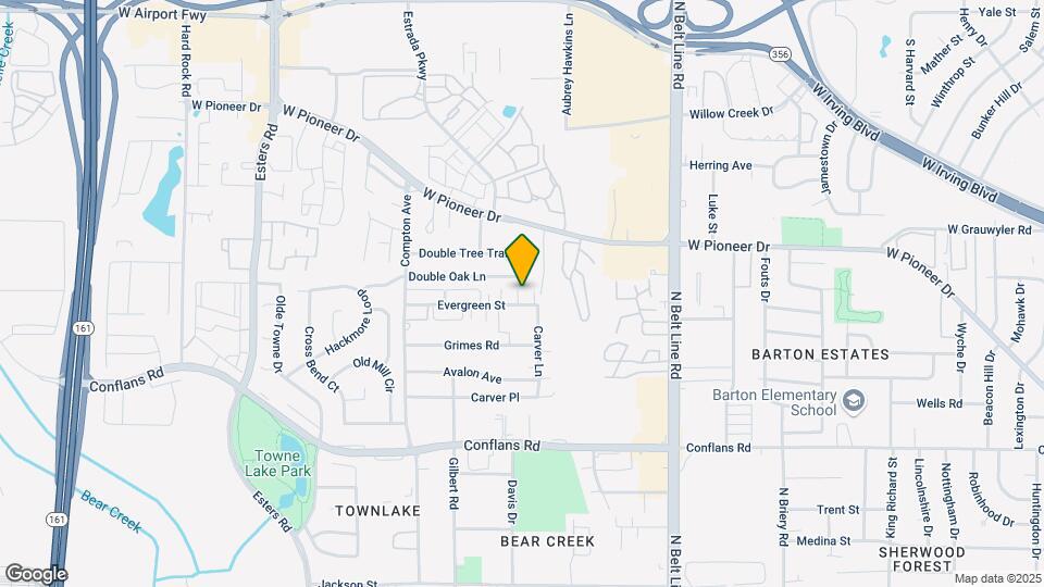 3785 Evergreen St Map and Location Details
