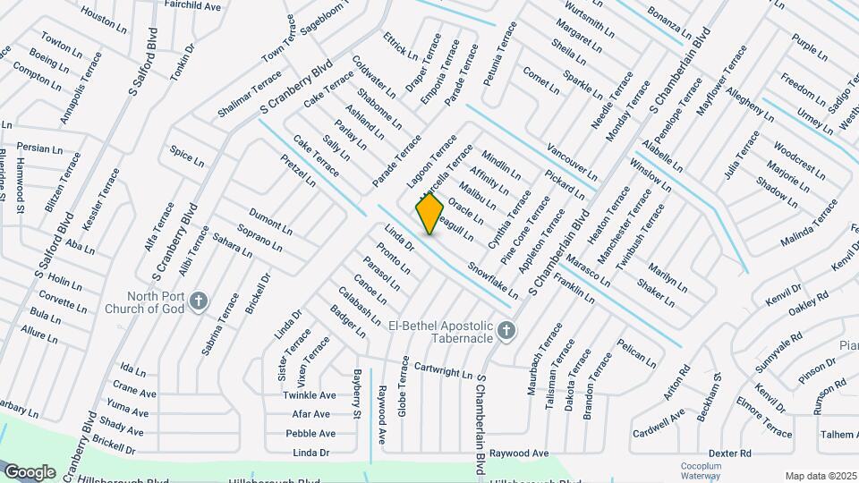 2595 Snowflake Ln Map and Location Details