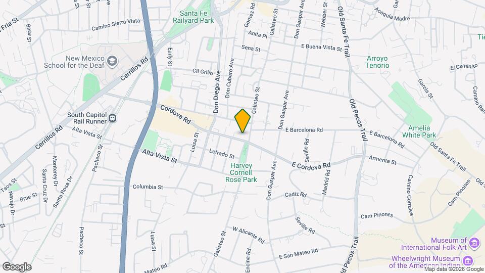 205 W Cordova Rd Mapa y Detalles de la Ubicación