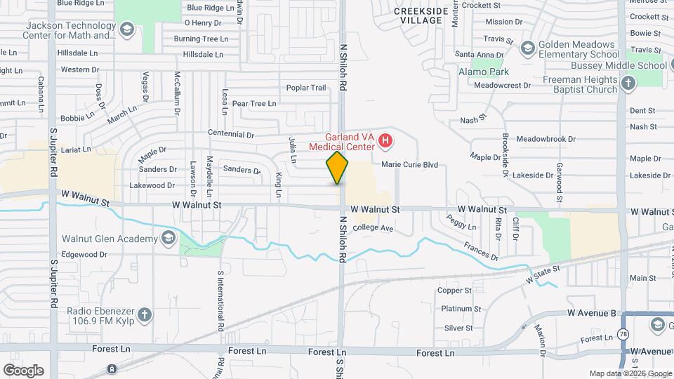 2502 Lakewood Dr Map and Location Details