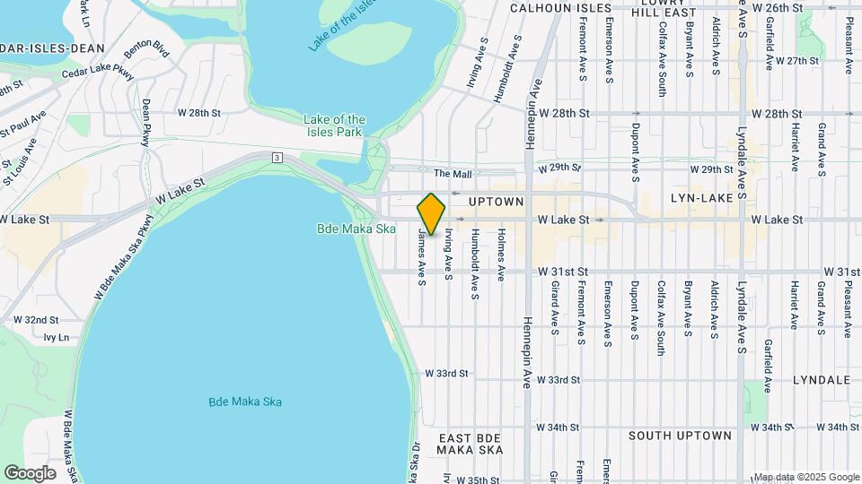 3021 James Ave S Mapa y Detalles de la Ubicación